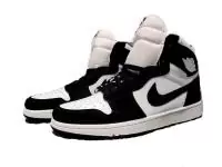 baskets air jordan 1 pour homme aj1 air jordan 1 high panda noir blanc